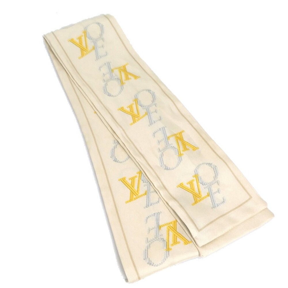 Auth Louis Vuitton Bandeau Scarf Light #303011L16B
